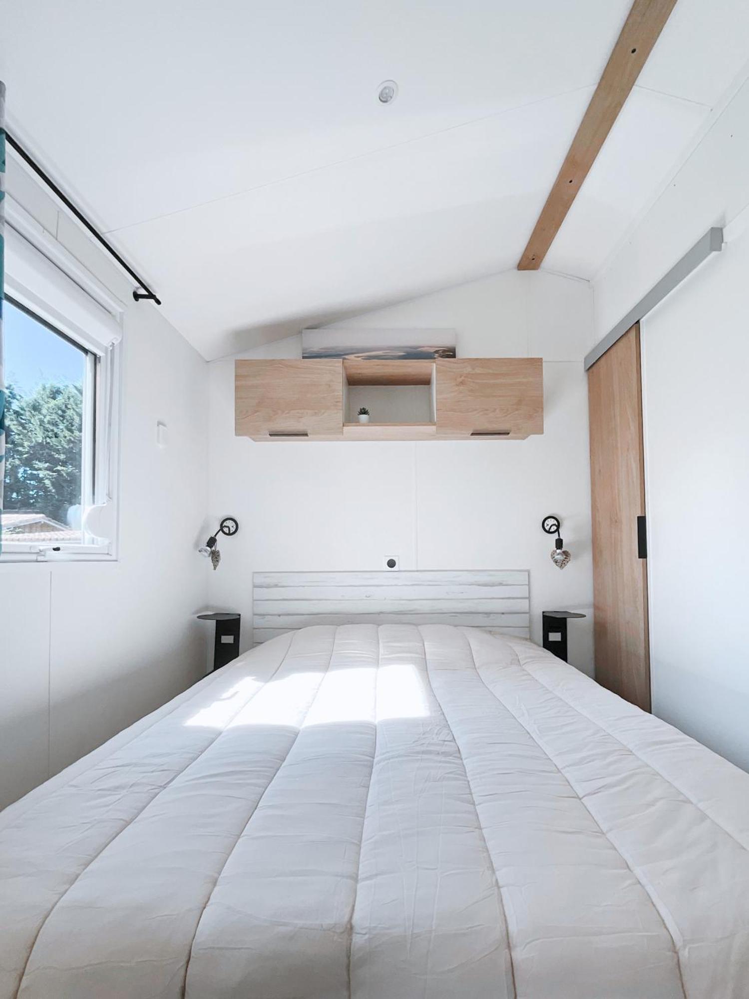 Le Ti Buch Mobilhome En Camping 4 Etoiles Avec Terrasse Plancha Et Climatisation Ла-Тест-де-Бюш Экстерьер фото